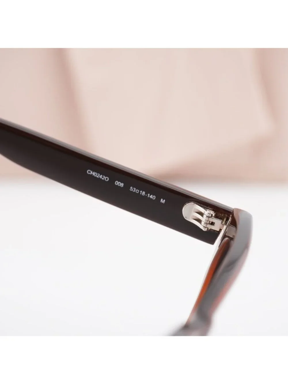 Chloe CH0242O 008 Square Eyeglasses 53mm - Brown